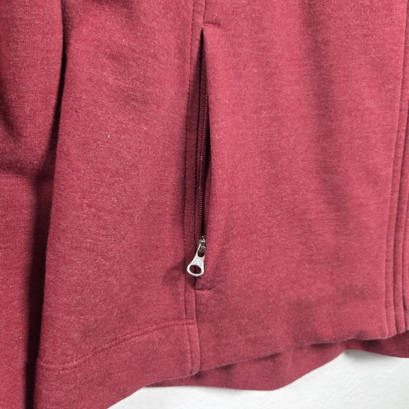 Lululemon Take Ten Full Zip Hoodie Rosewood Red Size L - Picture 9 of 13